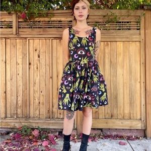 Nooworks Mini Misty Dress Witchy Ways Size L NWT